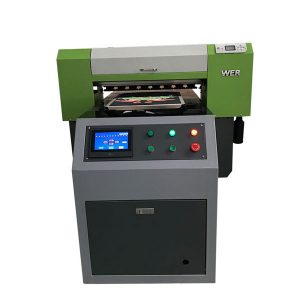 Pinakamabentang T-shirt Textile Flatbed Printer Acrylic Garment Printer Flatbed Printing Machine